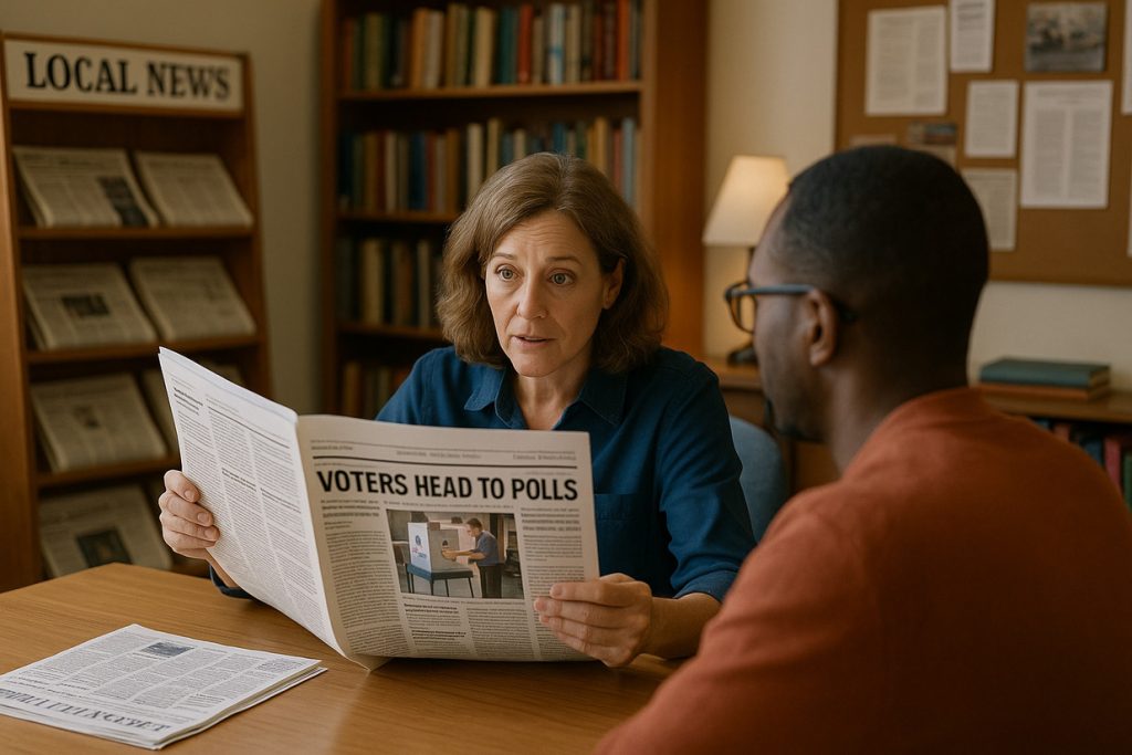 How Local Journalism Shapes Voter Awareness
